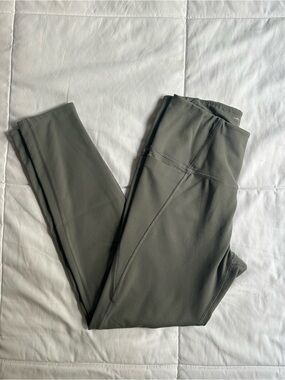 Olive Green High-Waist Active Leggings